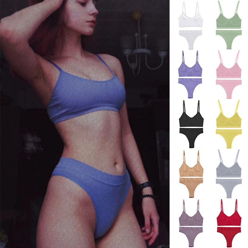 Cotton Bra Everyday - Set reggiseno da donna Lingerie Sexy