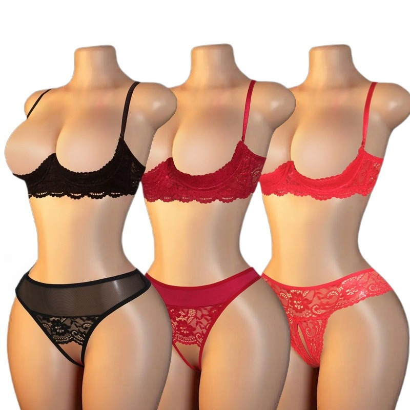 Lace Bralette Set - Completo Intimo Sexy da Donna in