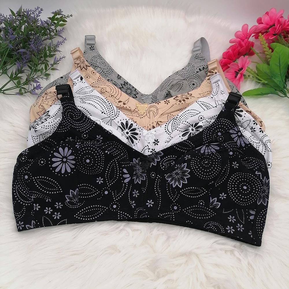 Cotton Bra Everyday - Reggiseno senza fili da donna a
