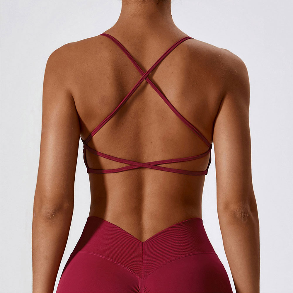 Sports Bra Racerback - Reggiseno sportivo da donna con cinturino