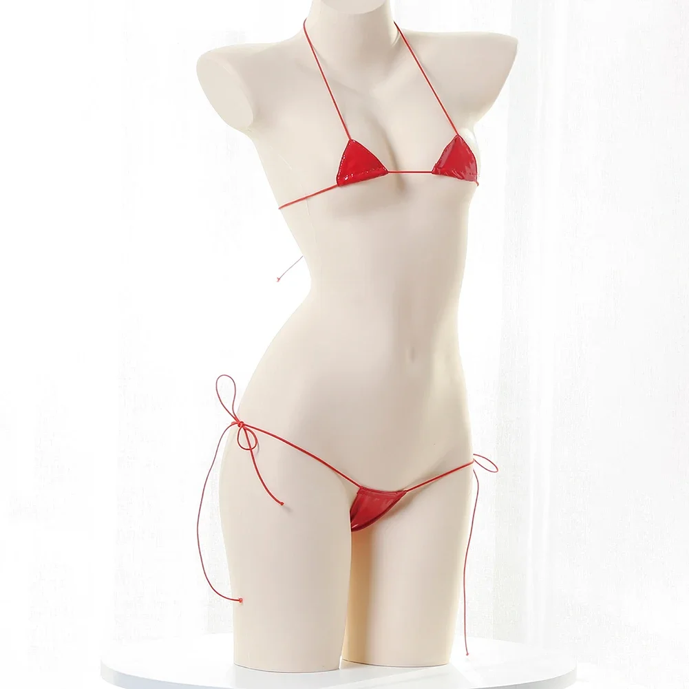 Lace Bralette Set - Nuovo bikini da donna in pelle