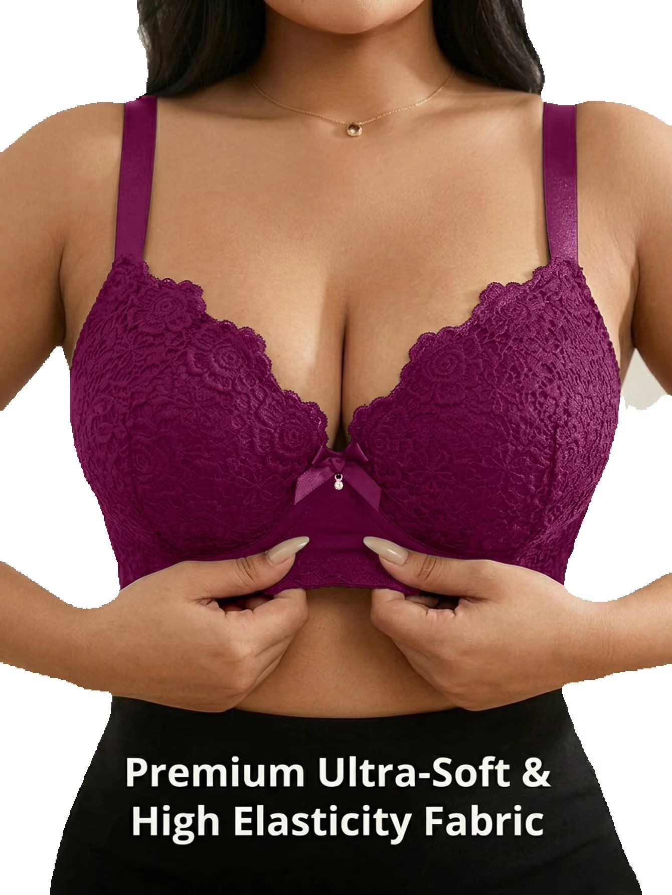 Reggiseno push-up floreale da  - Plunge Bra Push Up recensione e prezzo