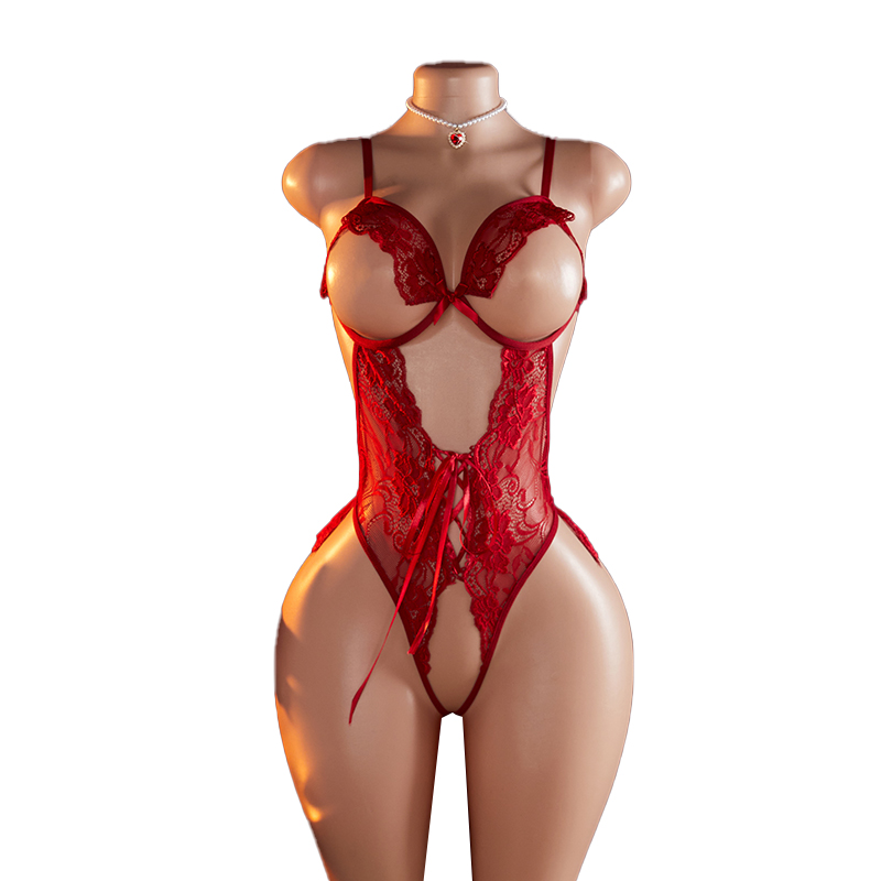Lingerie sexy trasparente per  - Lace Bralette Set recensione e prezzo