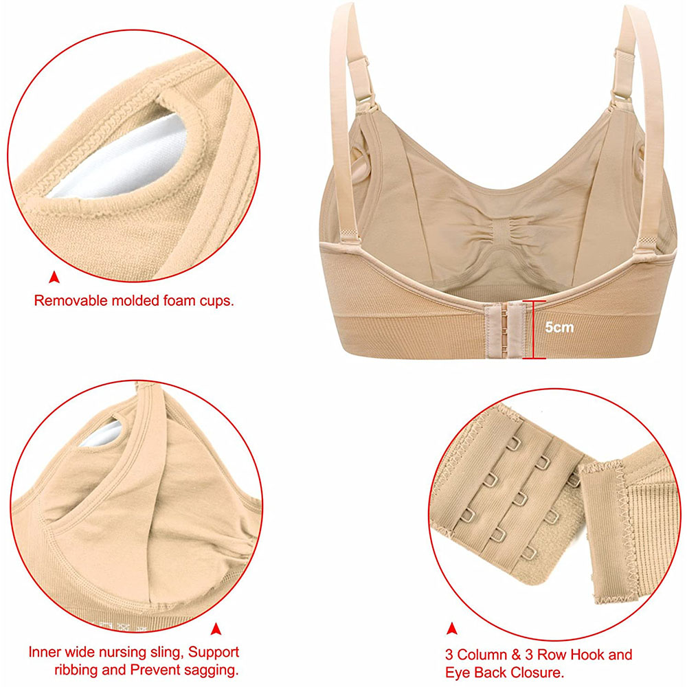 Reggiseno per allattamento pre - Nursing Bra Clip recensione e prezzo