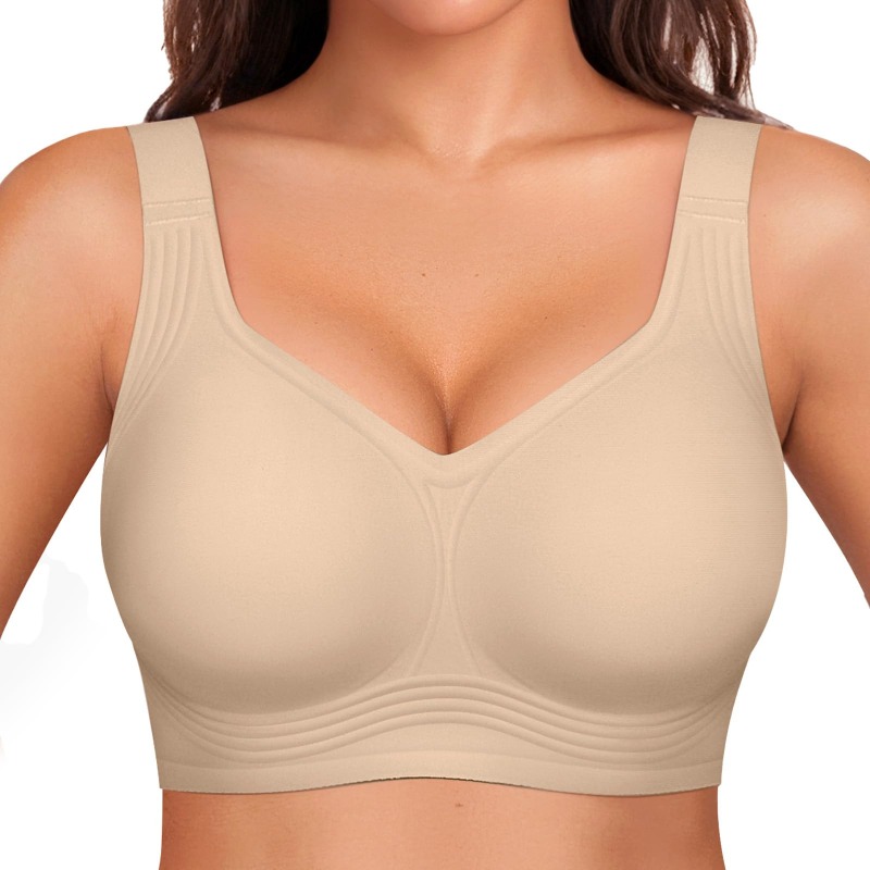 Reggiseno senza ferretto Plus  - Plunge Bra Push Up recensione e prezzo