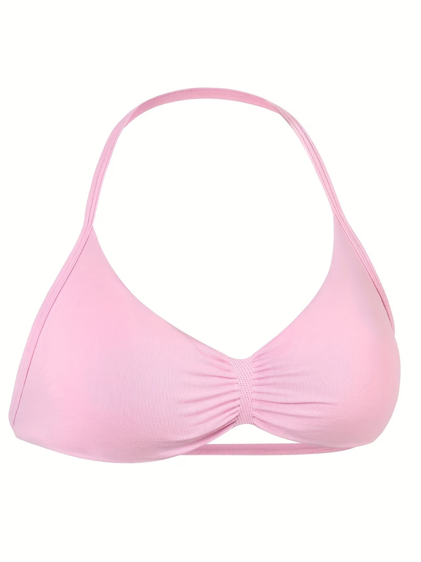 2 pezzi Top corto da palestra  - Plunge Bra Push Up recensione e prezzo