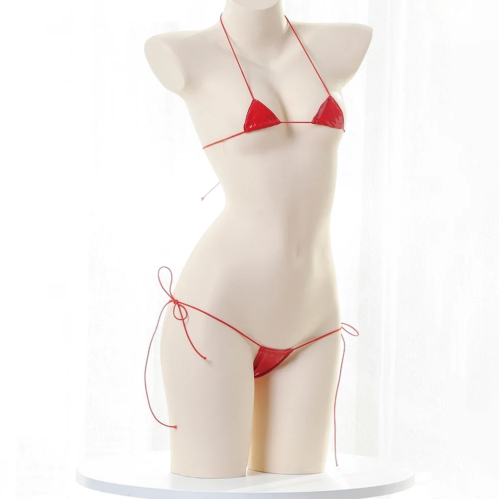 Nuovo bikini da donna in pelle - Lace Bralette Set recensione e prezzo